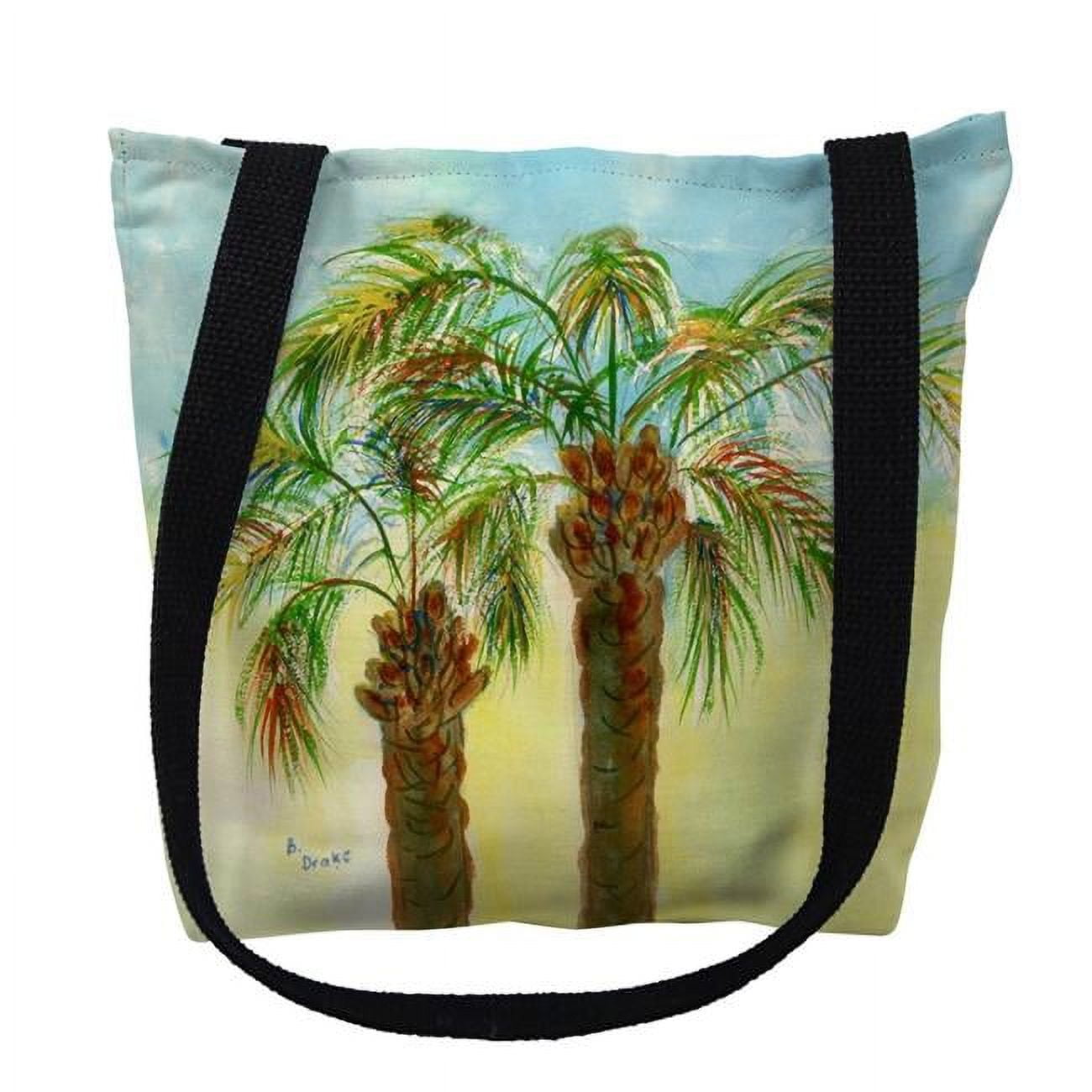 18 x 18 in. Betsys Palms Tote Bag - Large