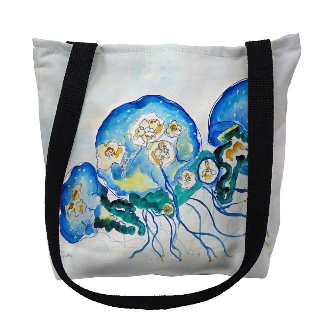 18 x 18 in. Multi Jellyfish Tote Bag - Large