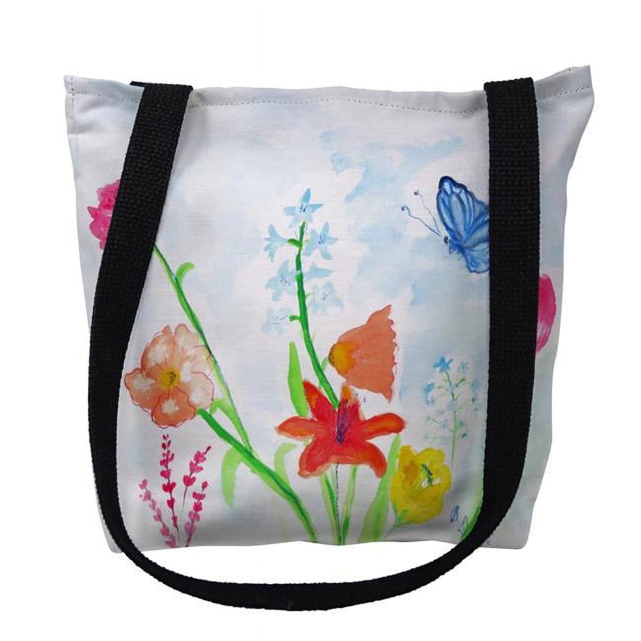 18 x 18 in. Pastel Garden Tote Bag - Large