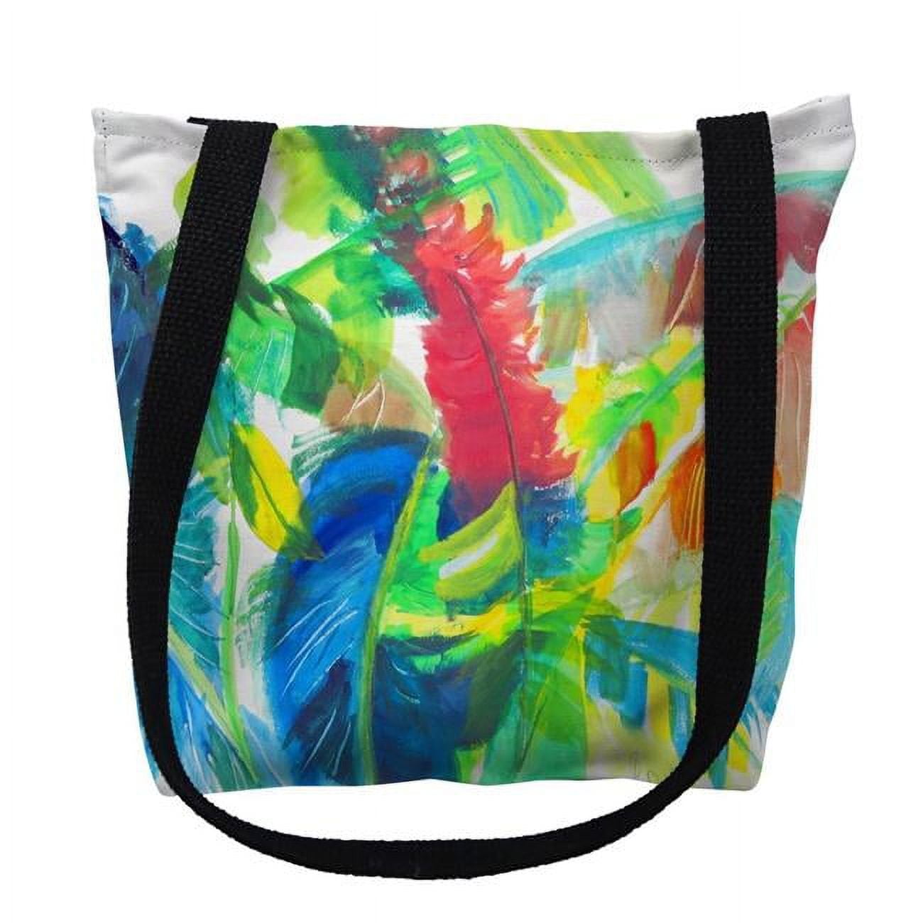 18 x 18 in. Abstract Palms Tote Bag - Large