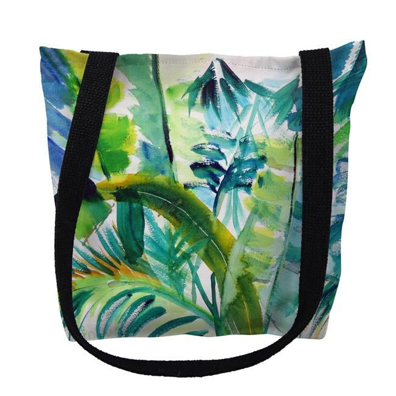 18 x 18 in. Jungle Greens Tote Bag - Large