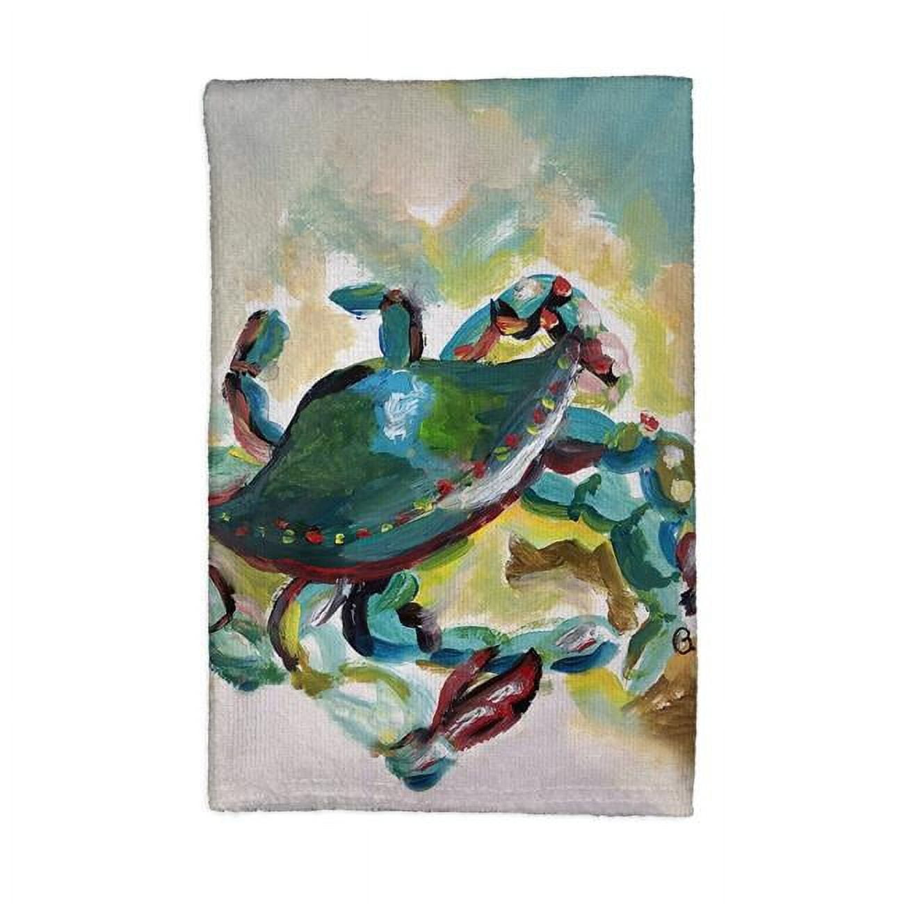 Picture of Betsydrake KT1166 16 x 25 in. Colorful Crab Kitchen Towel