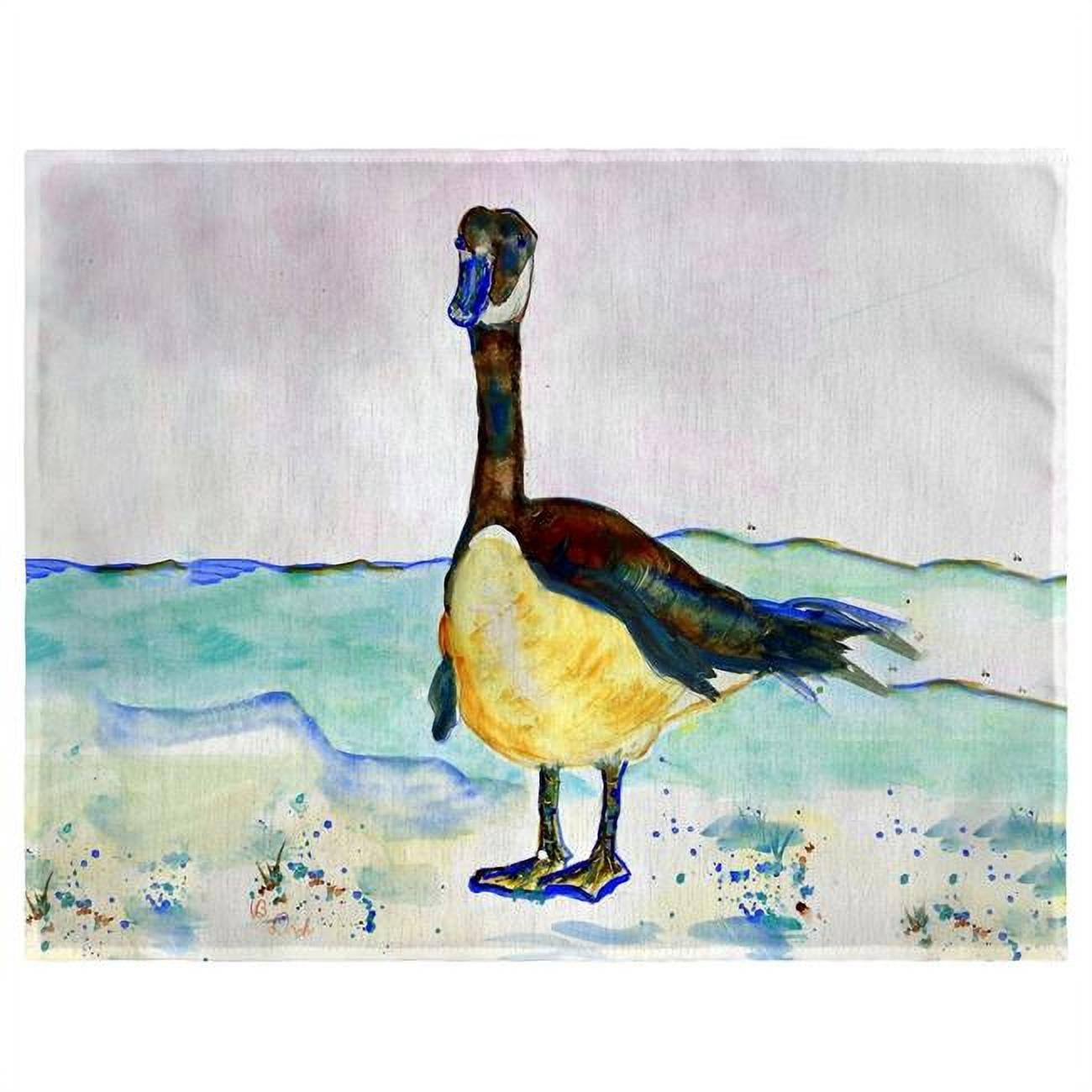 Picture of Betsydrake PM1163 14 x 18 in. Betsys Goose Place Mat - Set of 4