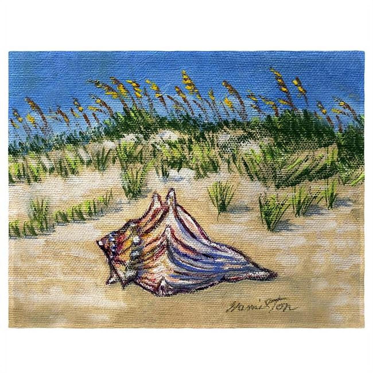Picture of Betsydrake PM1167 14 x 18 in. Conch Found Place Mat - Set of 4