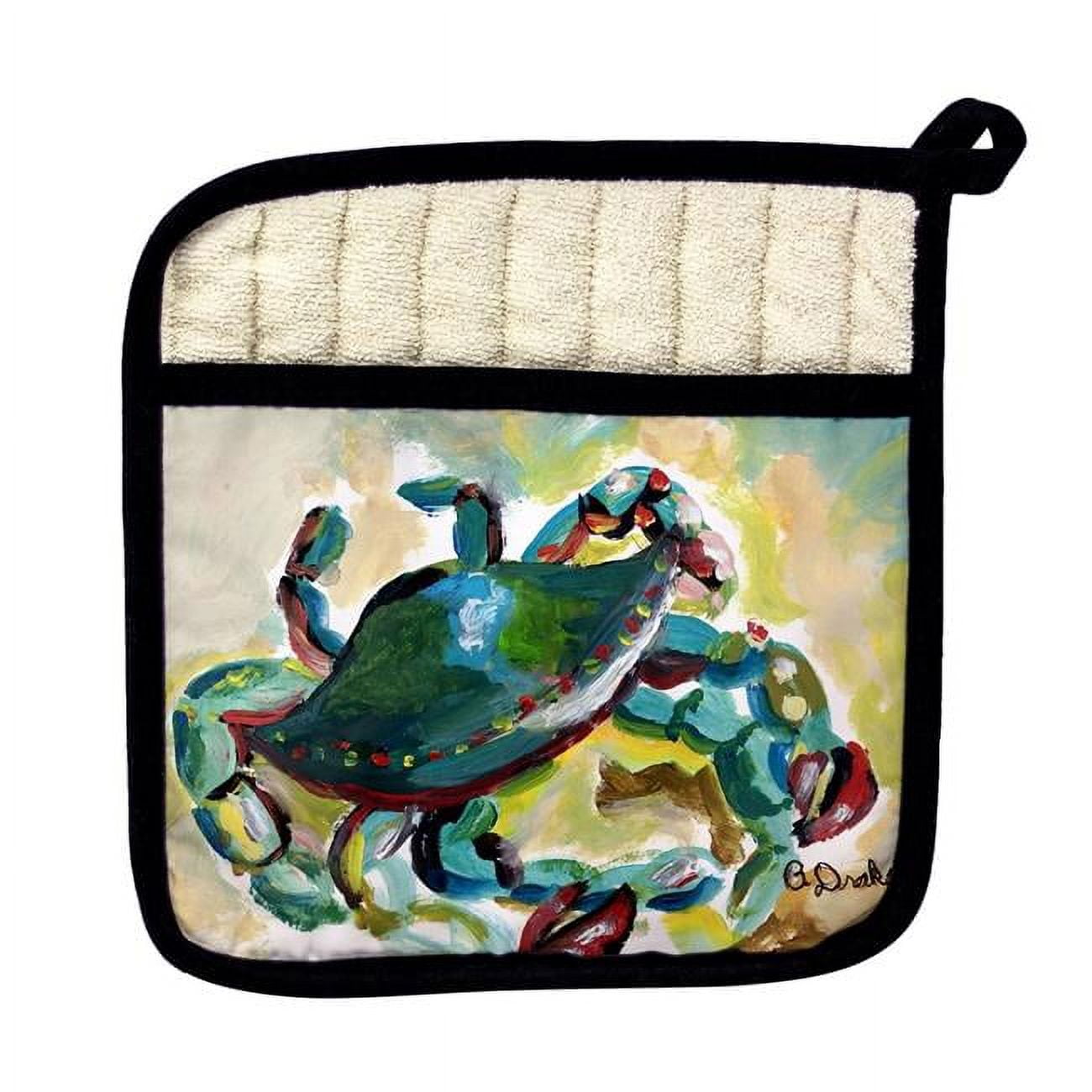 Picture of Betsydrake PT1166 Colorful Crab Pot Holder