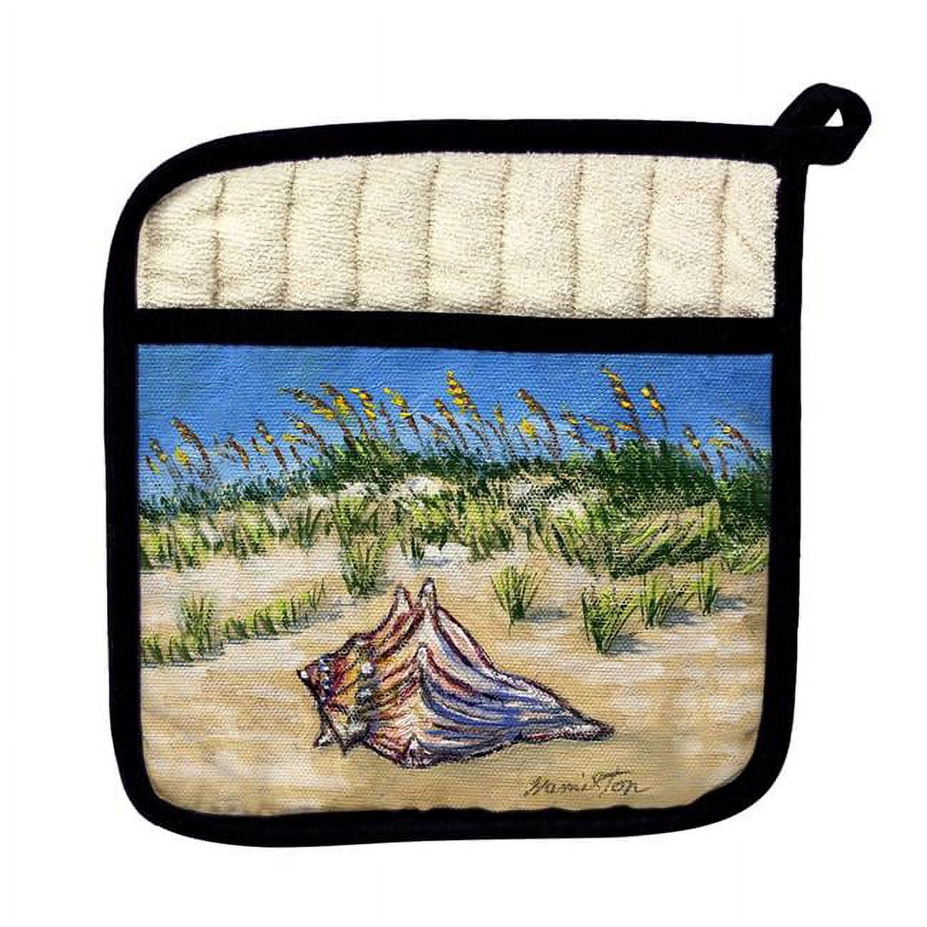 Picture of Betsydrake PT1167 Conch Found Pot Holder