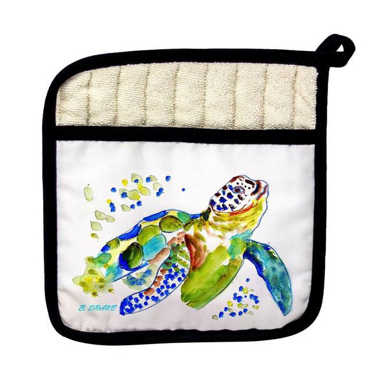 Picture of Betsydrake PT1170 Baby Sea Turtle Pot Holder
