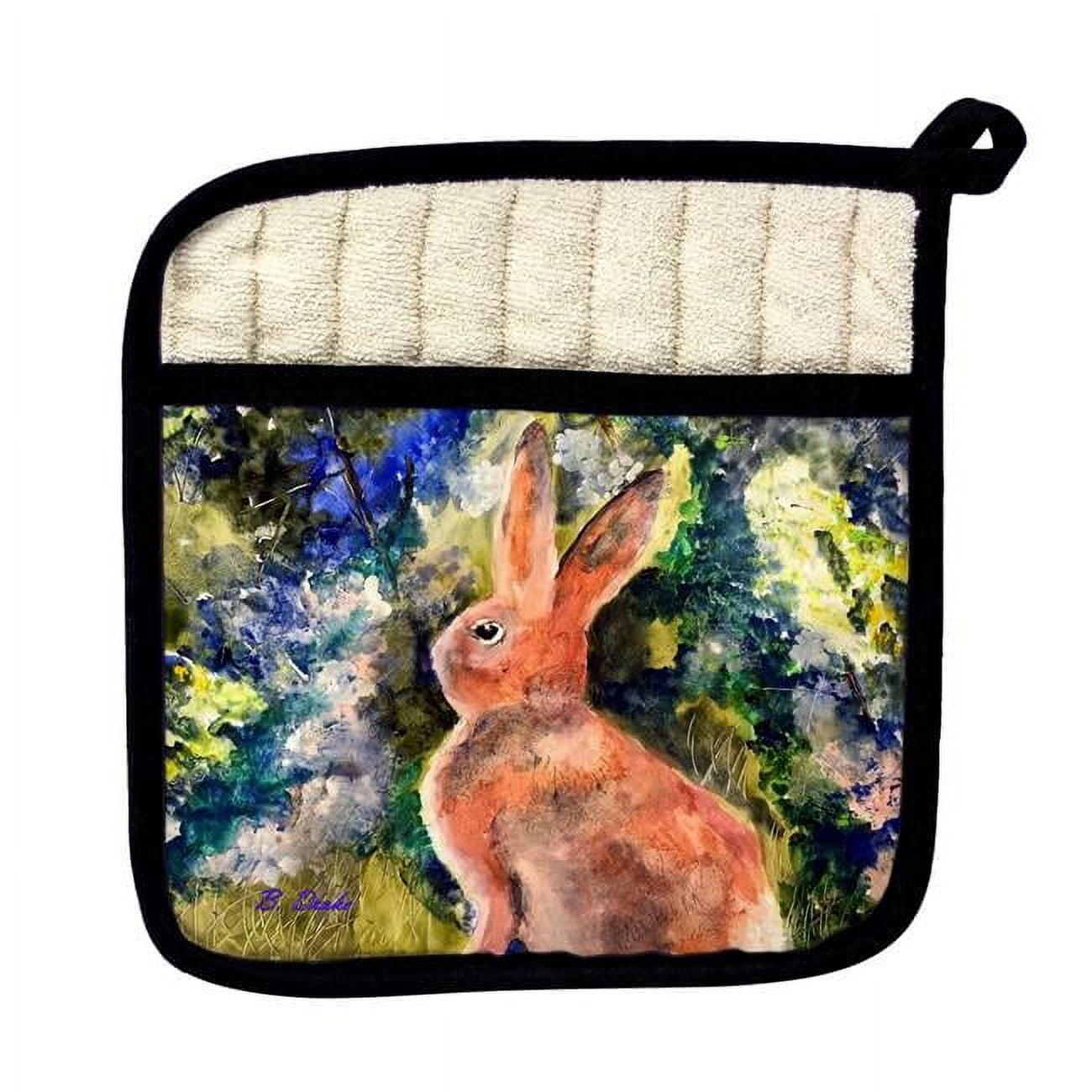 Picture of Betsydrake PT1174 Cottontail Rabbit Pot Holder