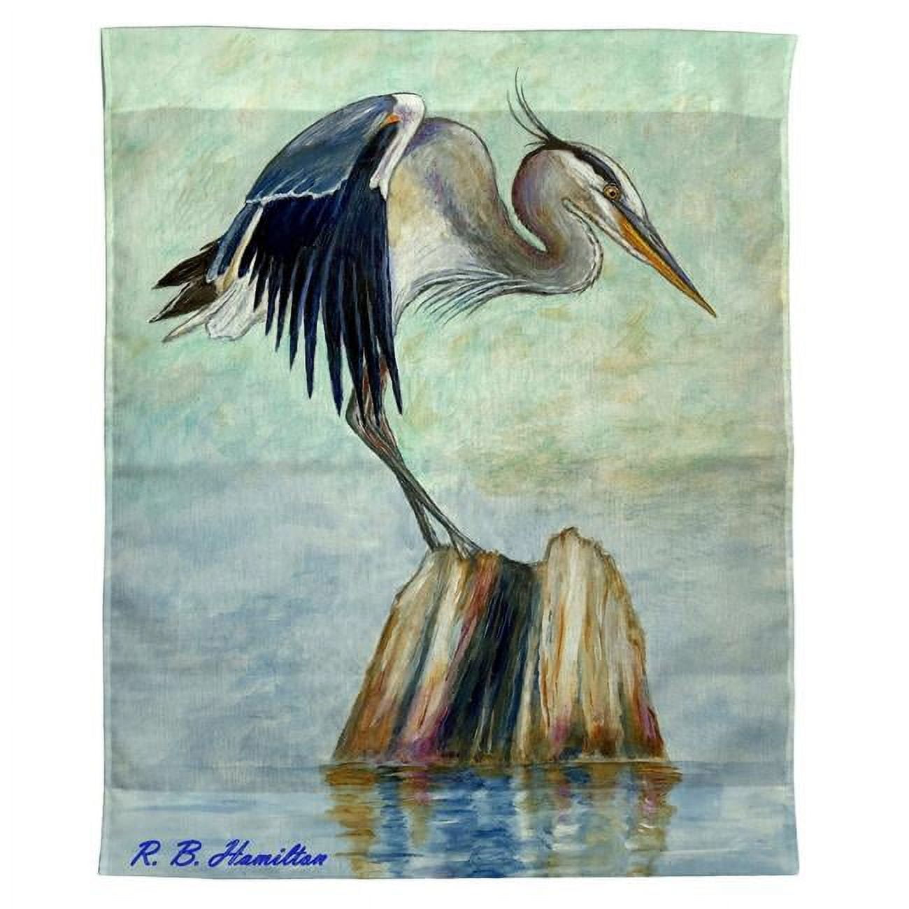 24 x 30 in. Balancing Heron Wall Hanging