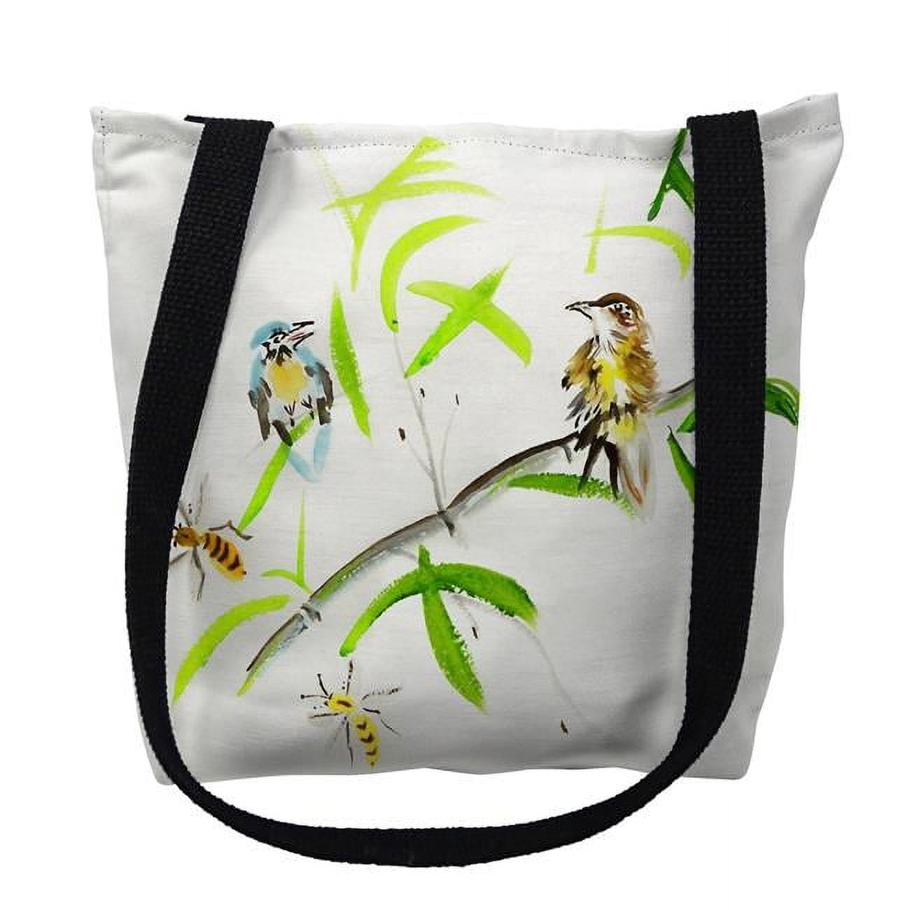 13 x 13 in. Birds & Bees I Tote Bag - Small