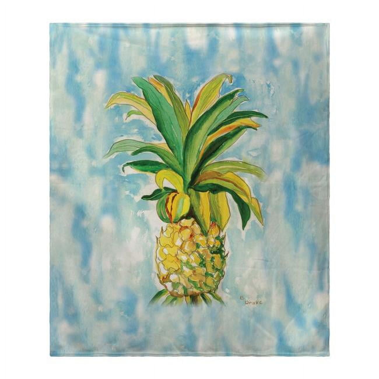 Picture of Betsydrake BK400 50 x 60 in. Pineapple Fleece Blanket