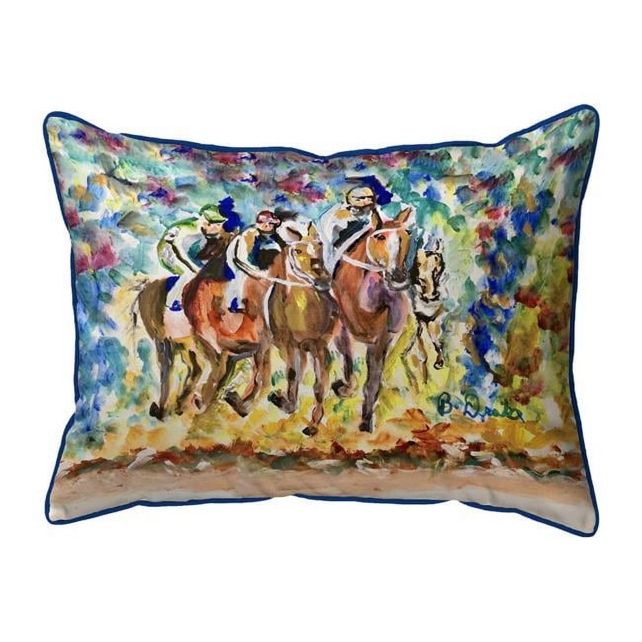 11 x 14 in. Four Racing II Indoor & Outdoor Pillow - Small