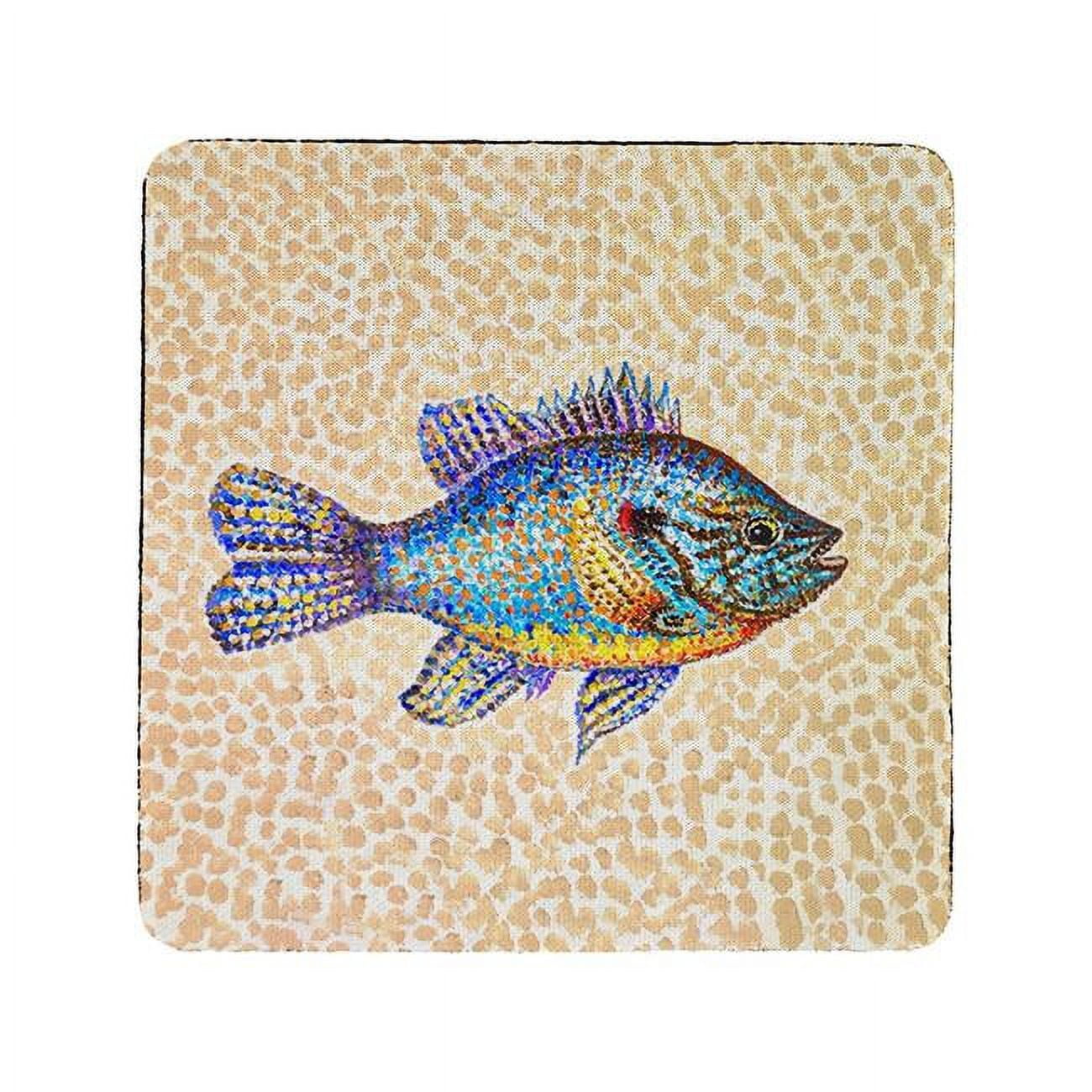 Picture of Betsy Drake CT1380 Pumpkinseed Fish Coaster - Set of 4