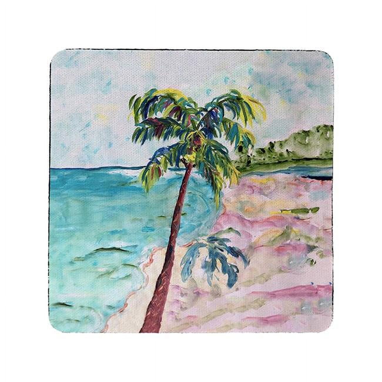 Picture of Betsy Drake CT1385 Palm & Coast Coaster - Set of 4