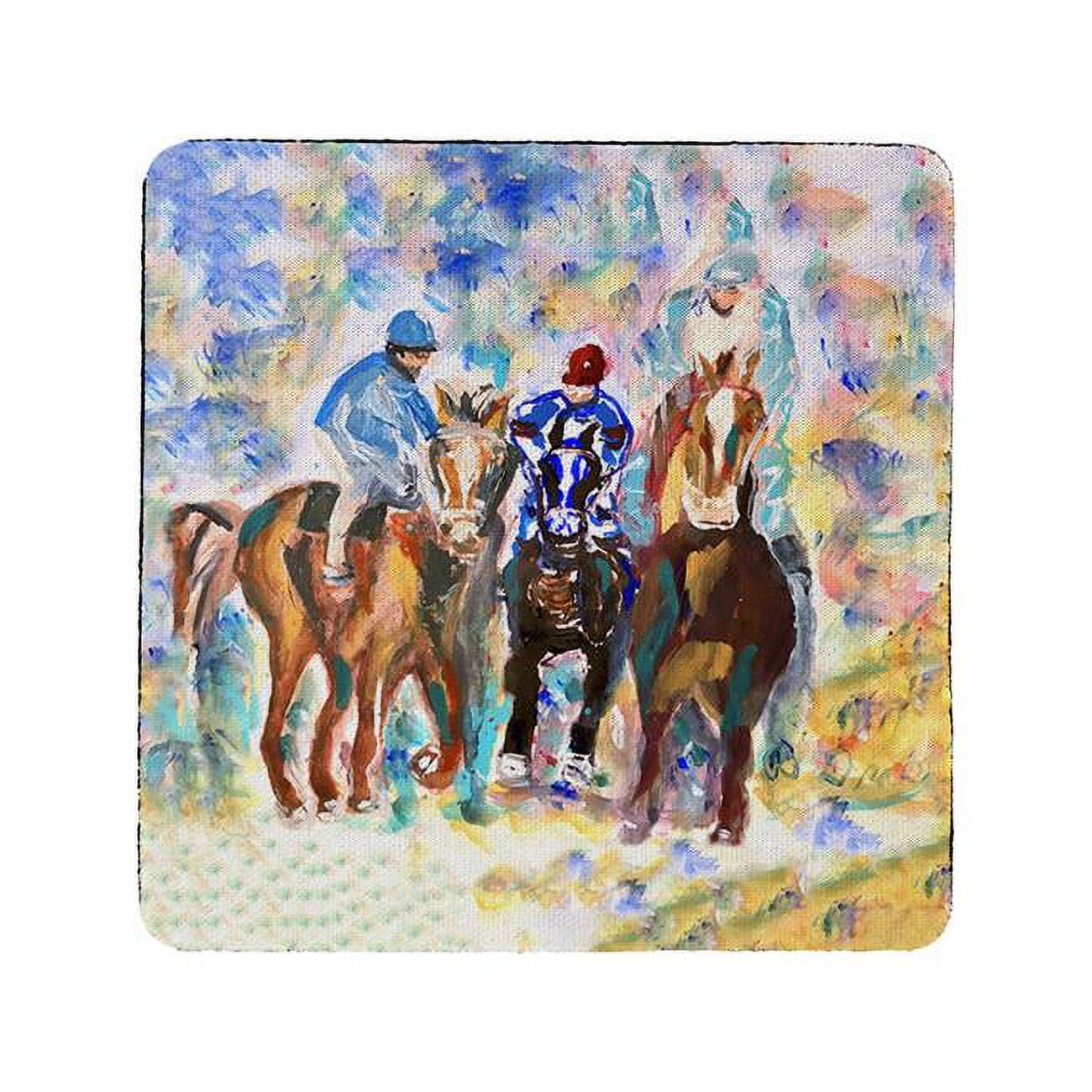 Picture of Betsy Drake CT1395 Three Racing II Coaster - Set of 4