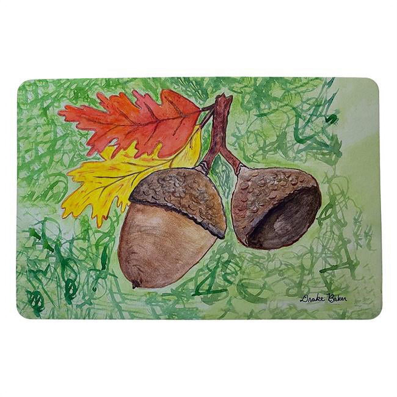 18 x 26 in. Drakes Acorns Door Mat
