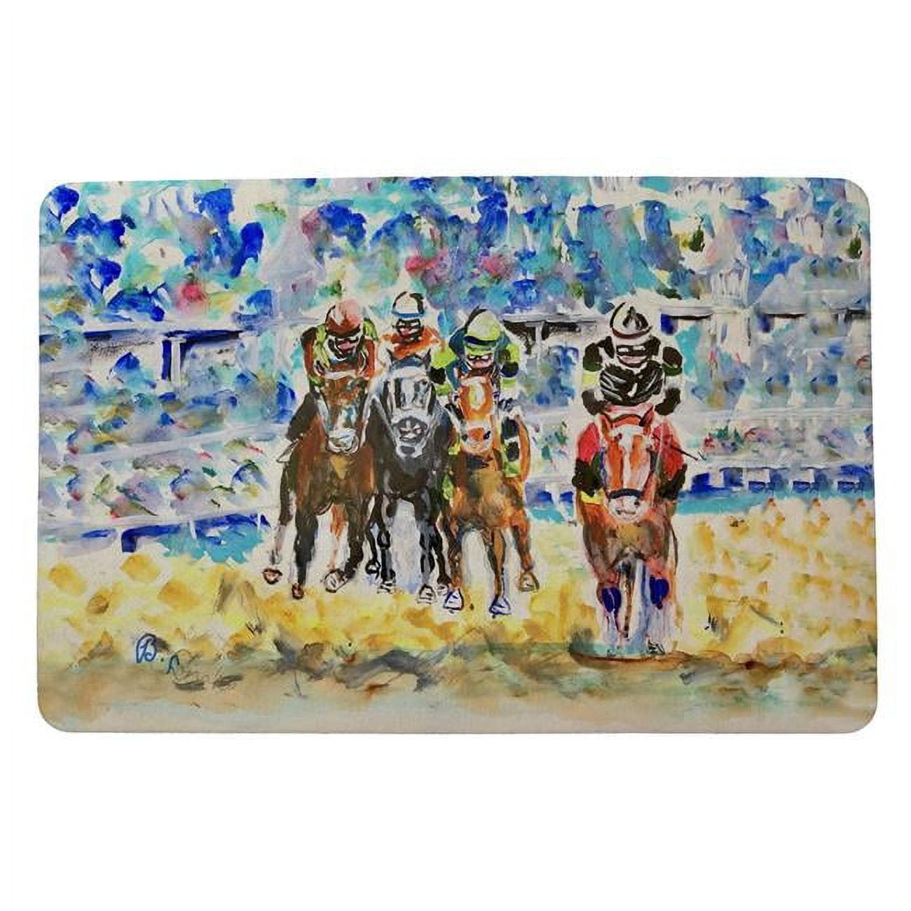 18 x 26 in. Four Racing Door Mat