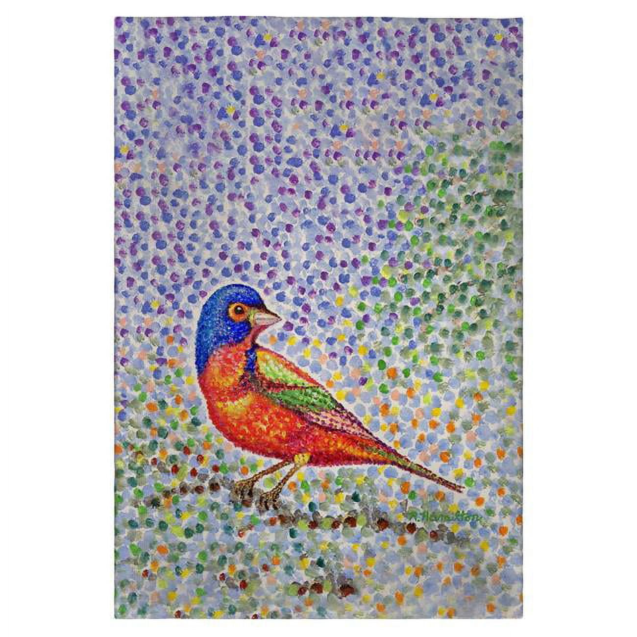Painted Bunting Guest Towel