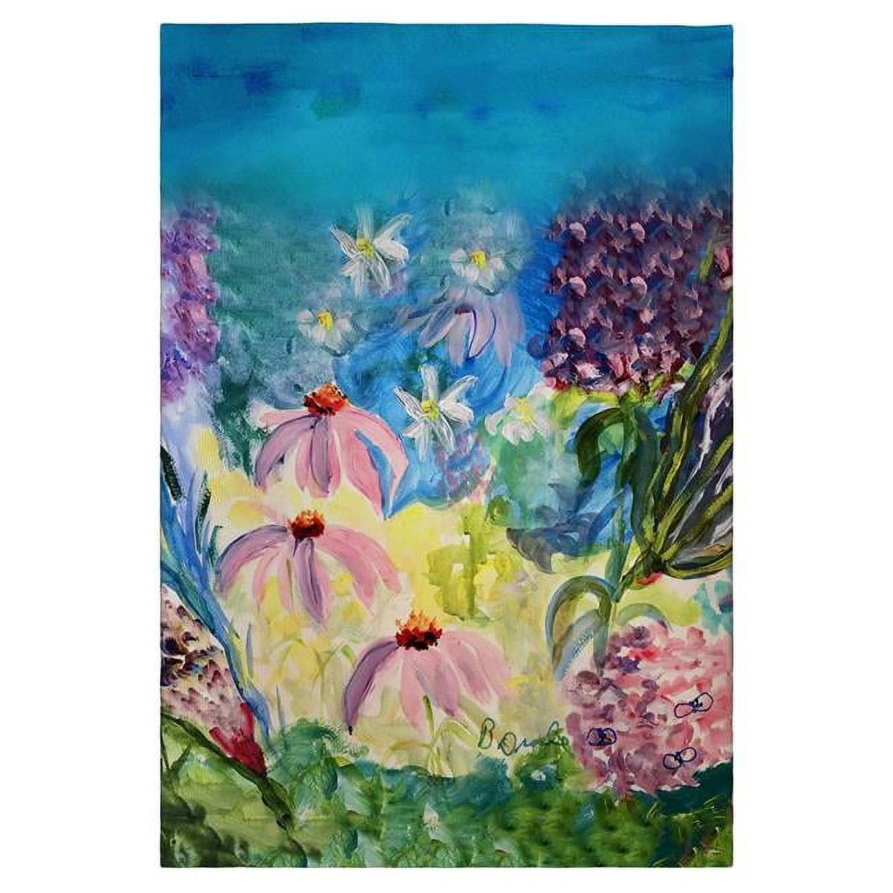 Pink Garden Guest Towel
