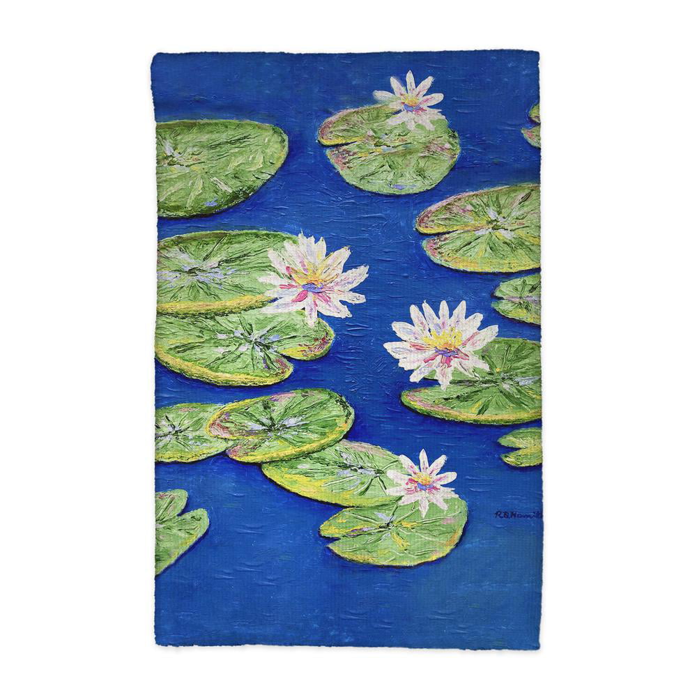 Picture of Betsy Drake KT1350 16 x 25 in. Lily Pads Kitchen Towel