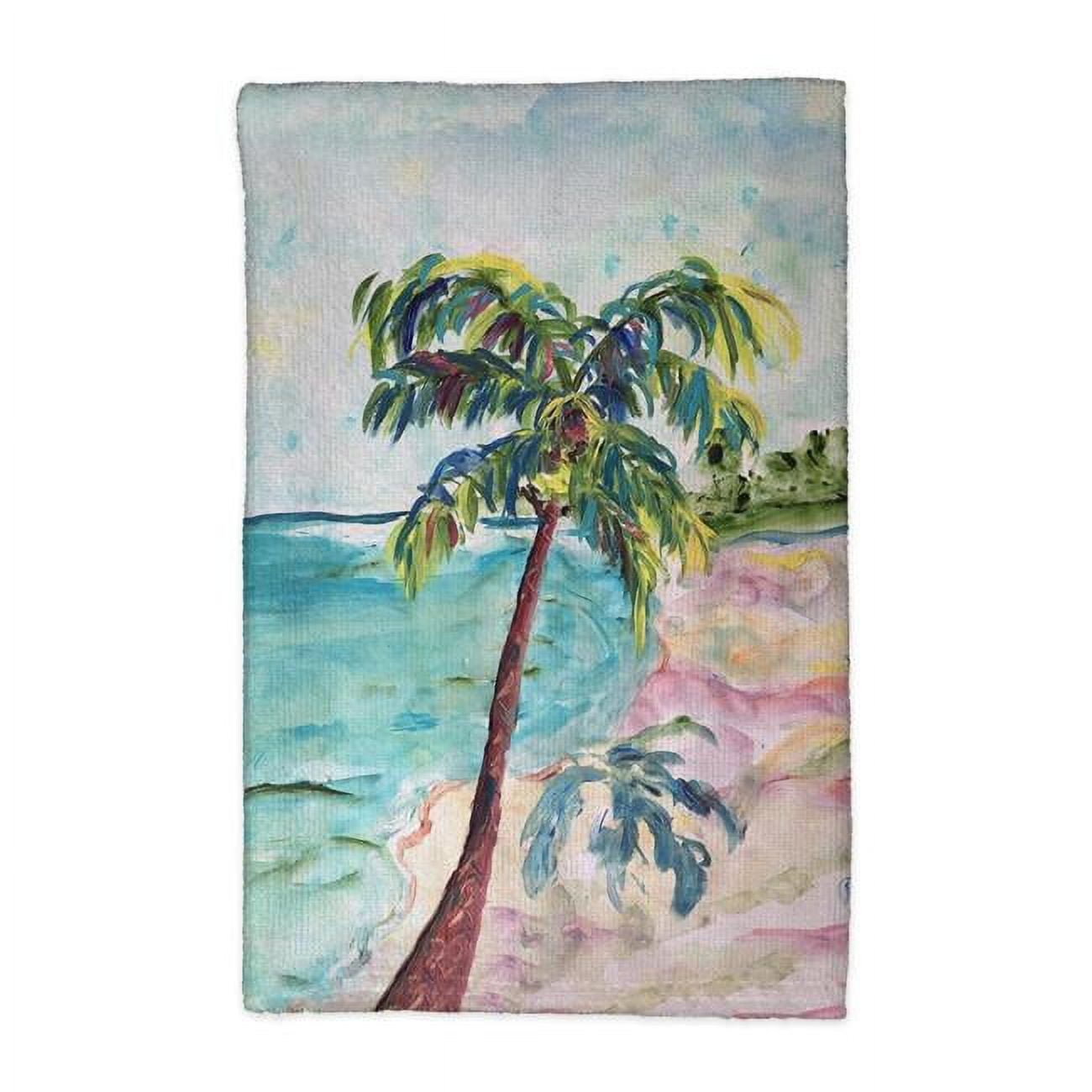 Picture of Betsy Drake KT1385 16 x 25 in. Palm & Coast Kitchen Towel