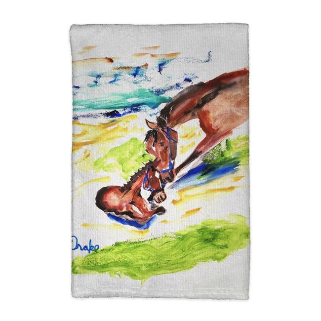 Picture of Betsy Drake KT1393 16 x 25 in. Mothering Horse Kitchen Towel