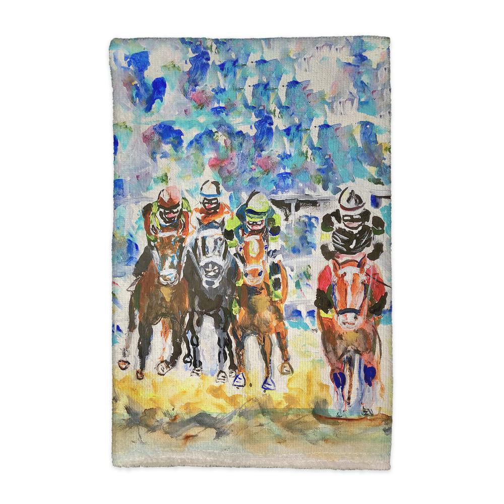 Picture of Betsy Drake KT1394 16 x 25 in. Four Racing Kitchen Towel