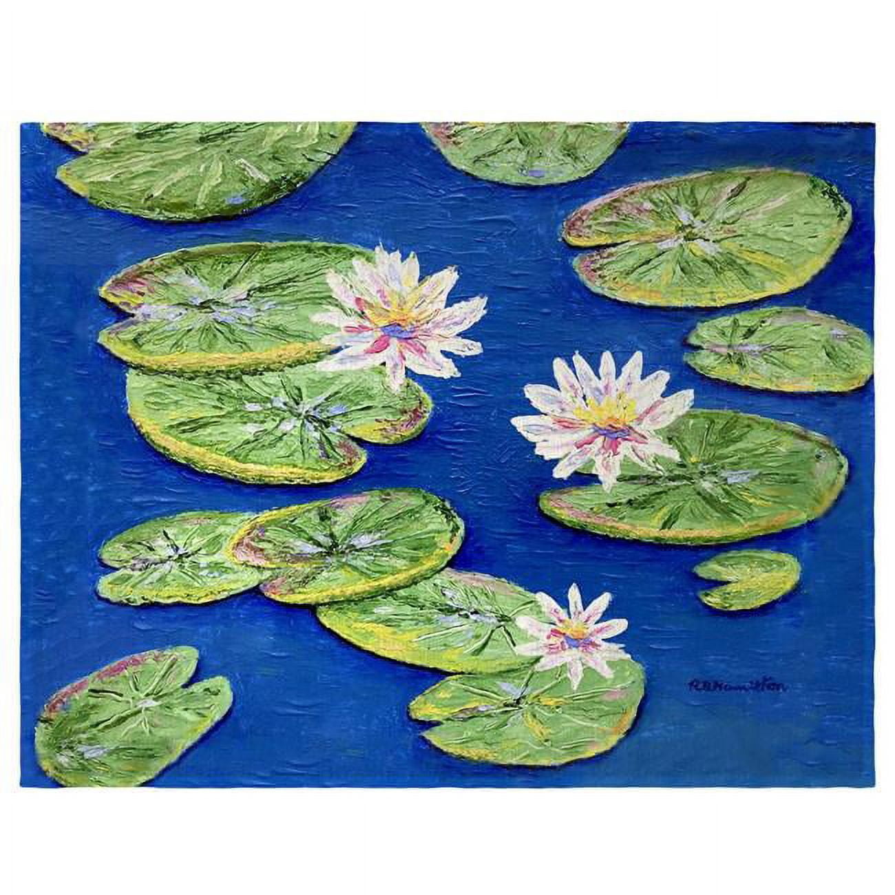 Picture of Betsy Drake PM1350 14 x 18 in. Lily Pads Place Mat - Set of 4