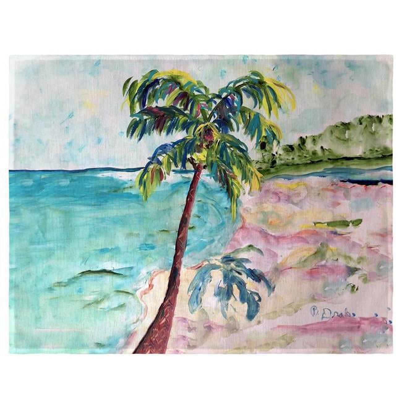 Picture of Betsy Drake PM1385 14 x 18 in. Palm & Coast Place Mat - Set of 4