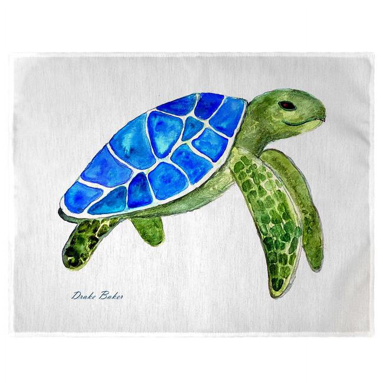 Picture of Betsy Drake PM1387 14 x 18 in. Drakes Sea Turtle Place Mat - Set of 4