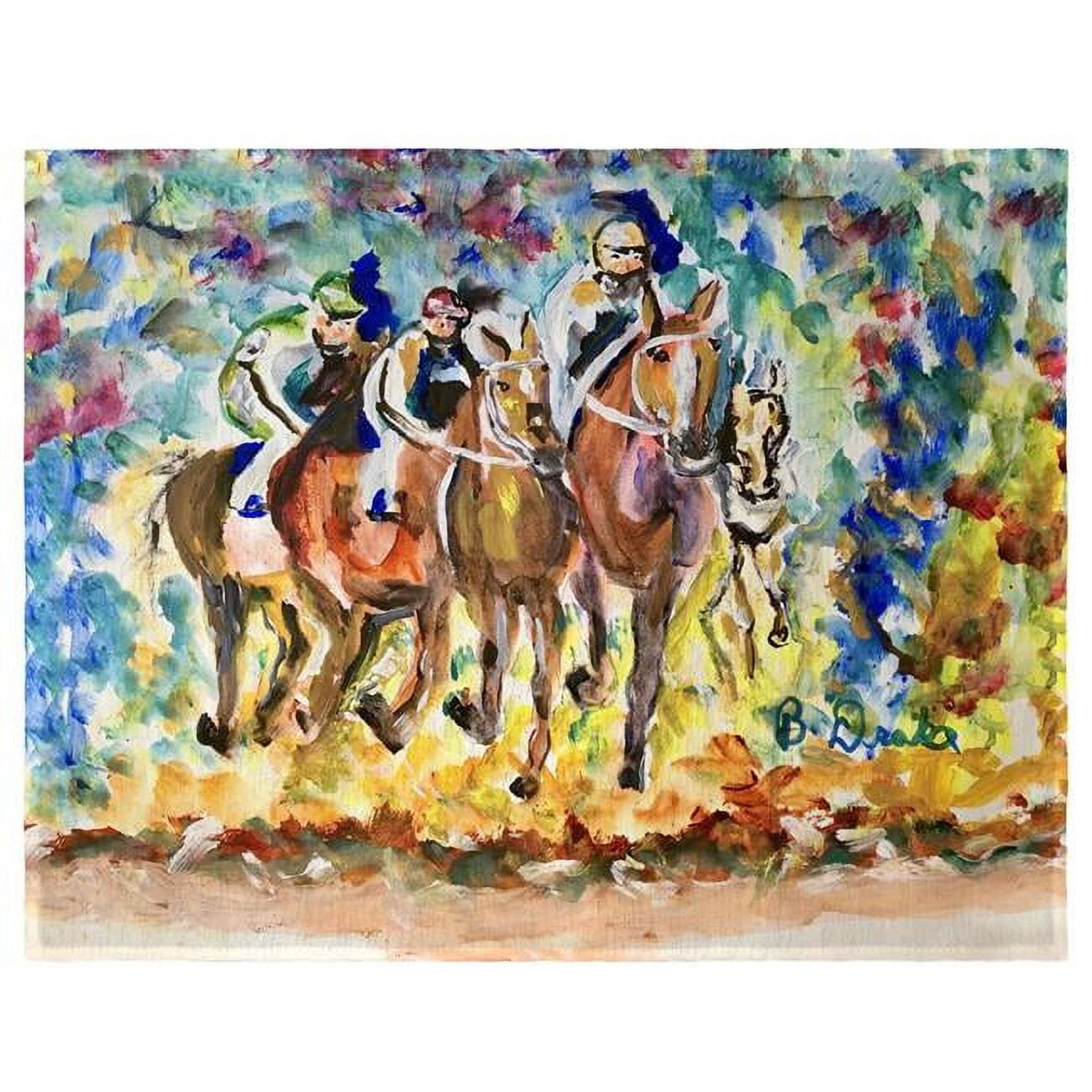 Picture of Betsy Drake PM1396 14 x 18 in. Four Racing II Place Mat - Set of 4