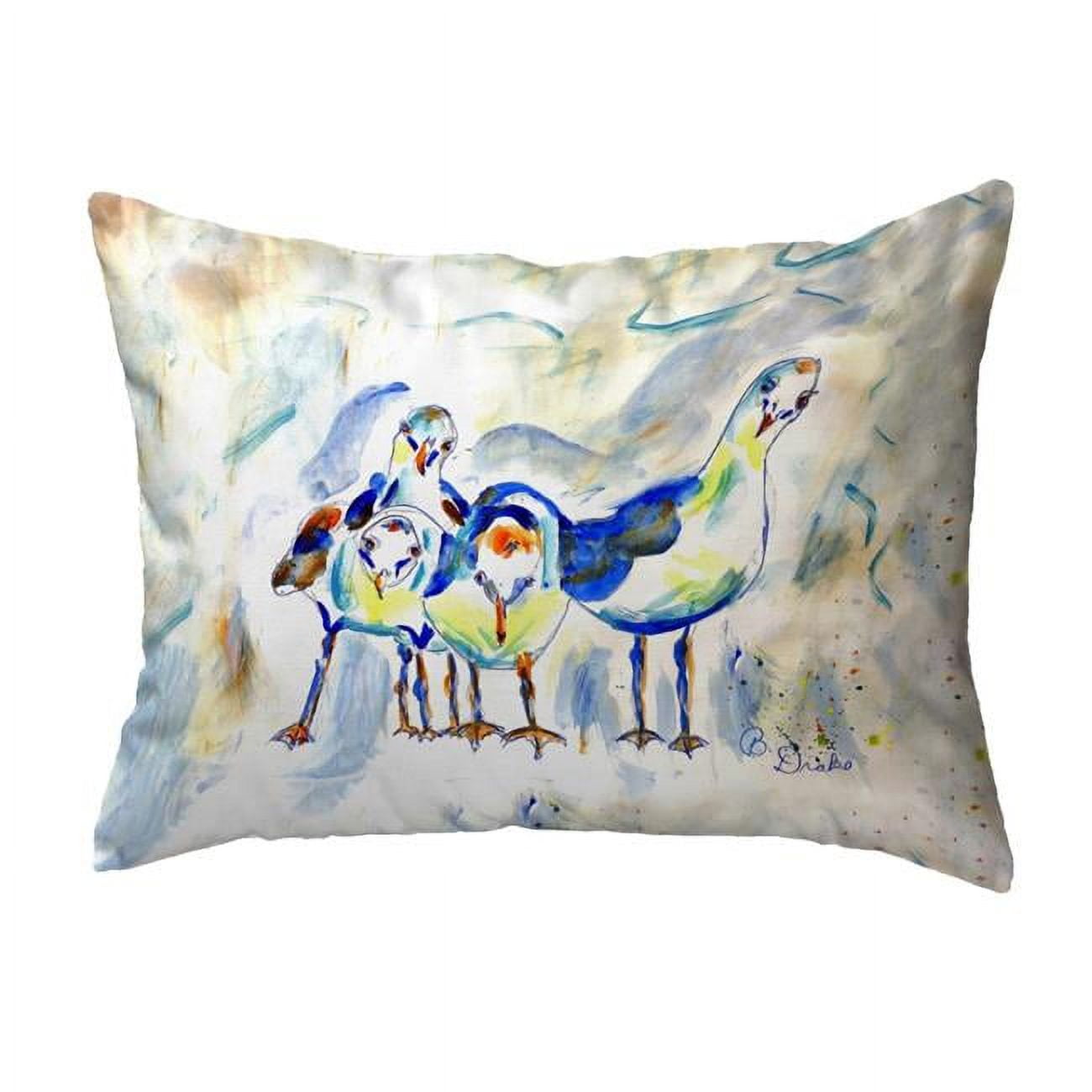 16 x 20 in. Sea Gull Gals No Cord Pillow