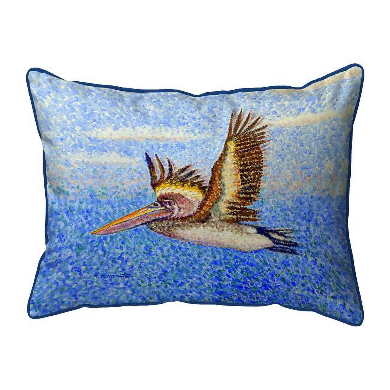 20 x 24 in. Flying Pelican Zippered Pillow - Extra Large