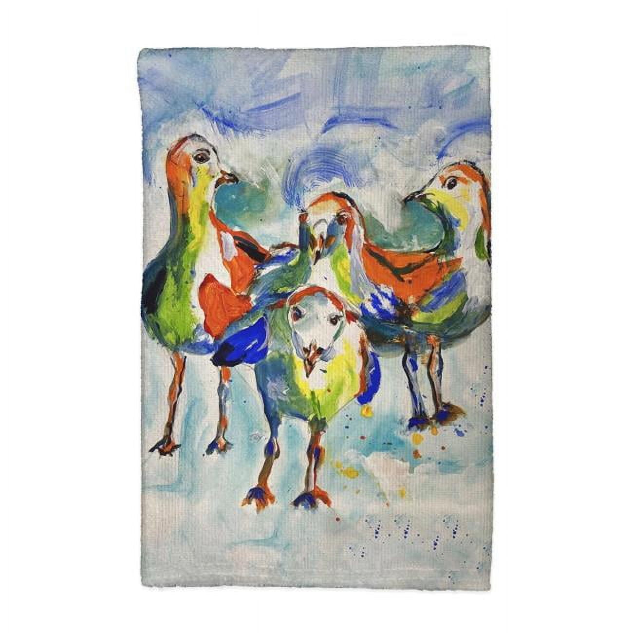 Picture of Betsy Drake KT1339 16 x 25 in. Sea Gull Guys Kitchen Towel