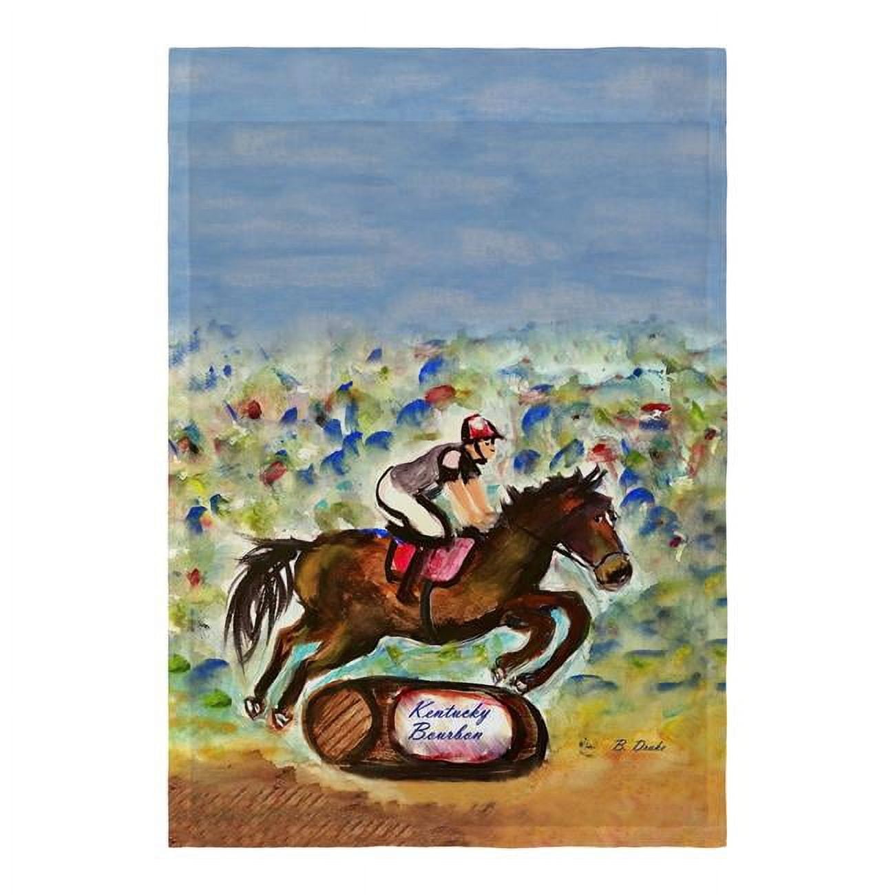 12.5 x 18 in. Kentucky Bourbon Horse Flag