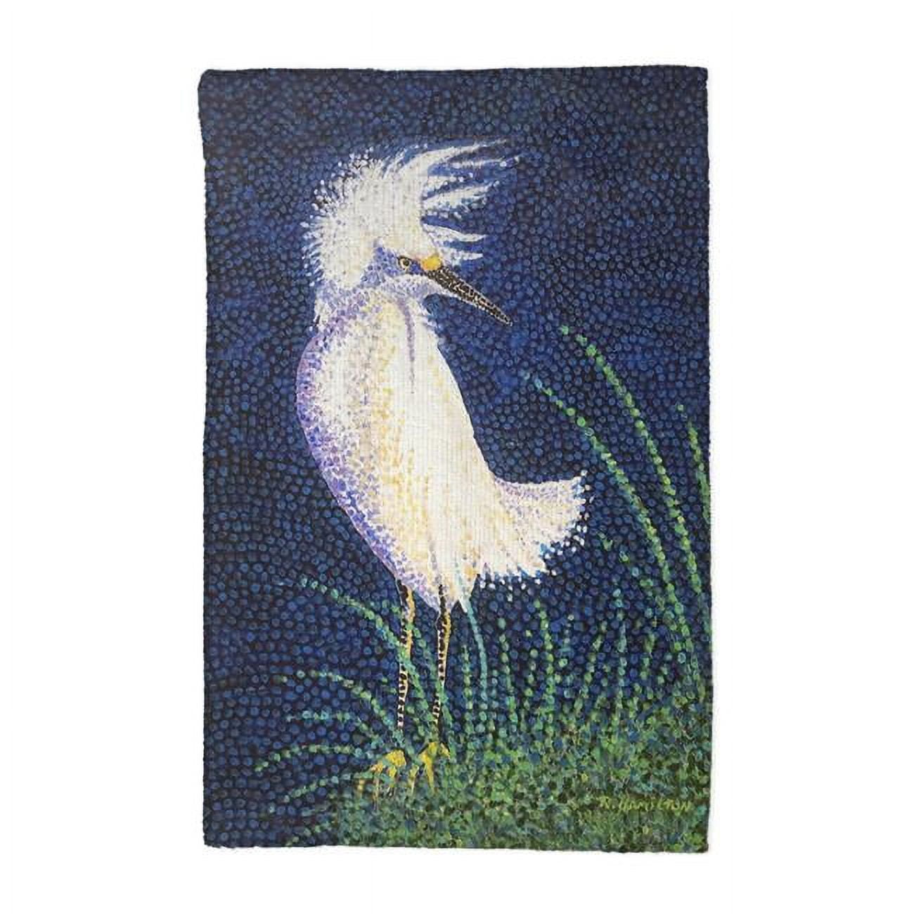 Picture of Betsy Drake KT1415 16 x 25 in. Windy Egret Kitchen Towel