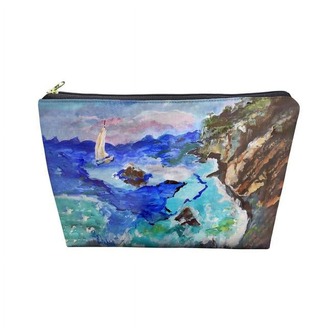 PC1417 8.5 x 6 in. Sailing the Cliffs Pouch