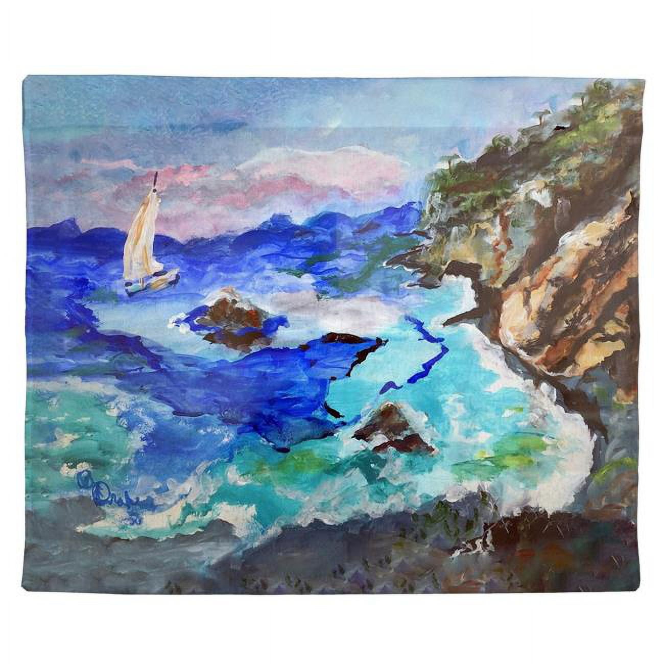 24 x 30 in. Sailing the Cliffs Outdoor Wall Hanging