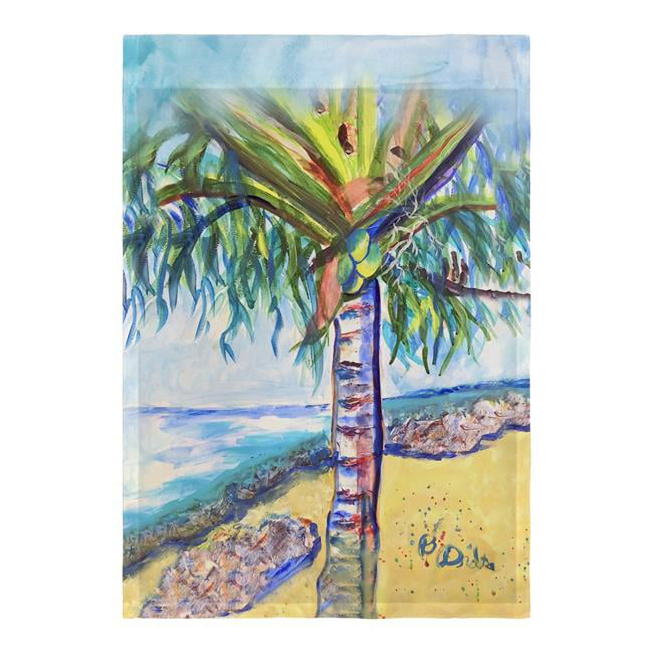 12.5 x 18 in. Tall Palm Flag