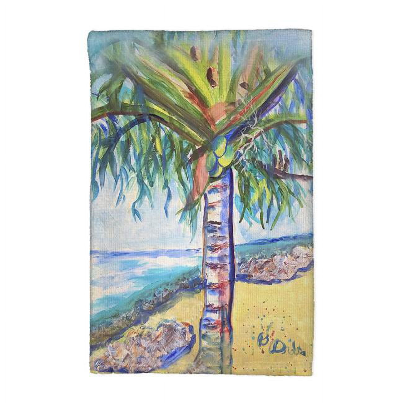 Picture of Betsy Drake KT1420 16 x 25 in. Tall Palm Kitchen Towel