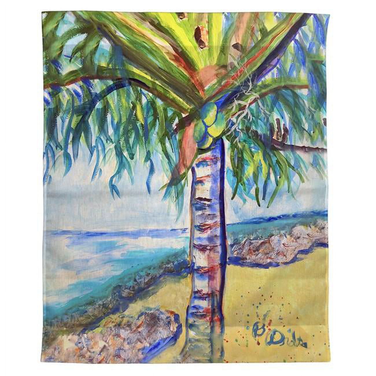 24 x 30 in. Tall Palm Outdoor Wall Hanging