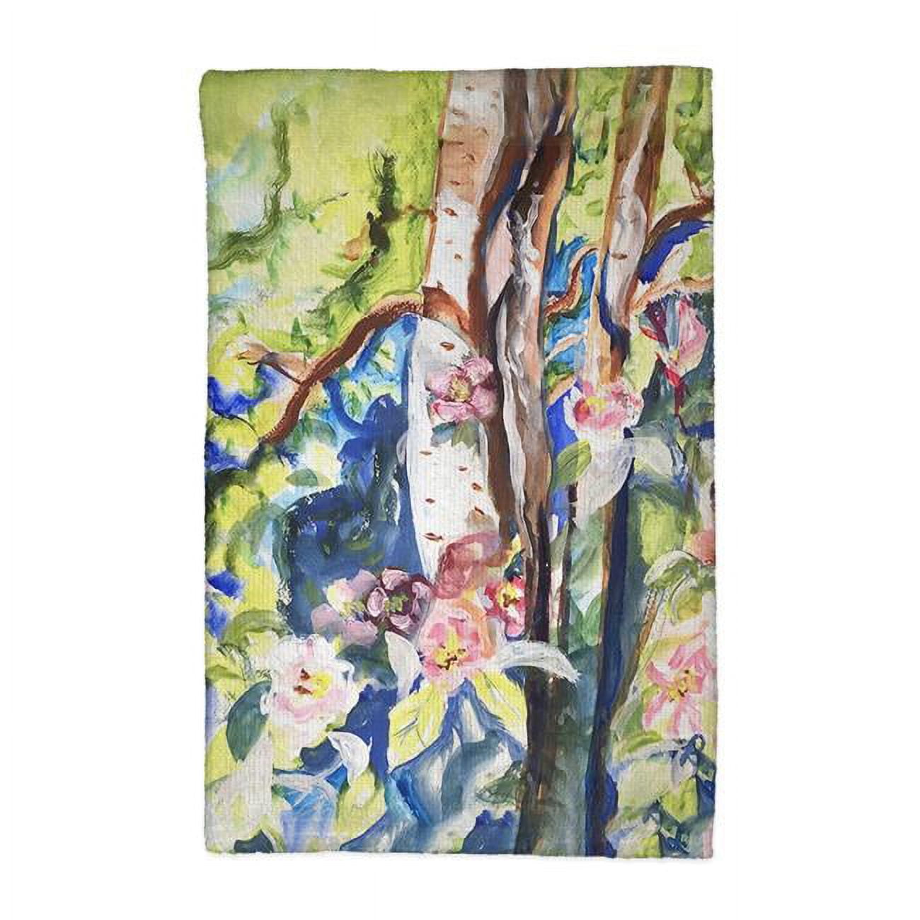 Picture of Betsy Drake KT1423 16 x 25 in. Birch Tree Wood Kitchen Towel