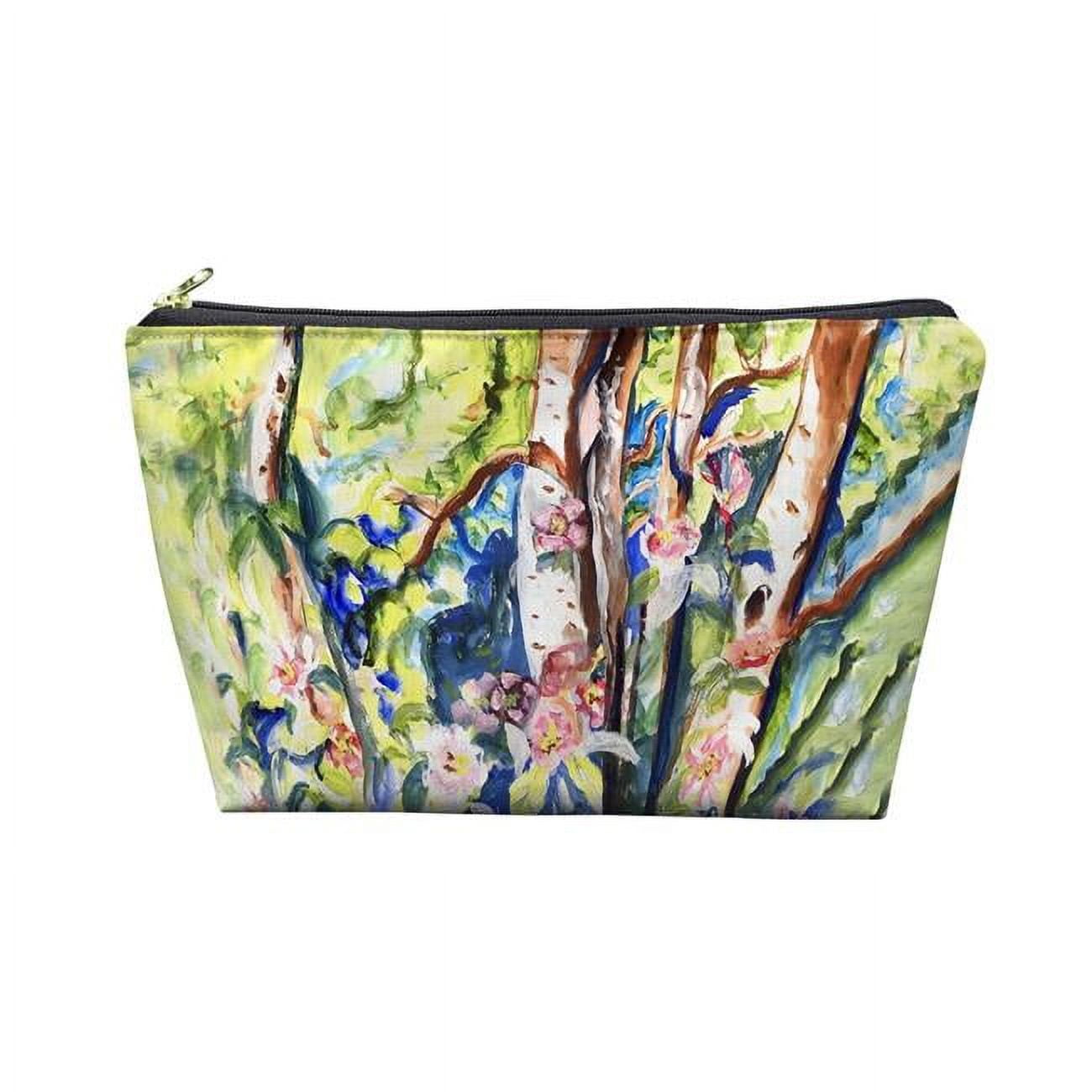 8.5 x 6 in. Birch Tree Wood Pouch