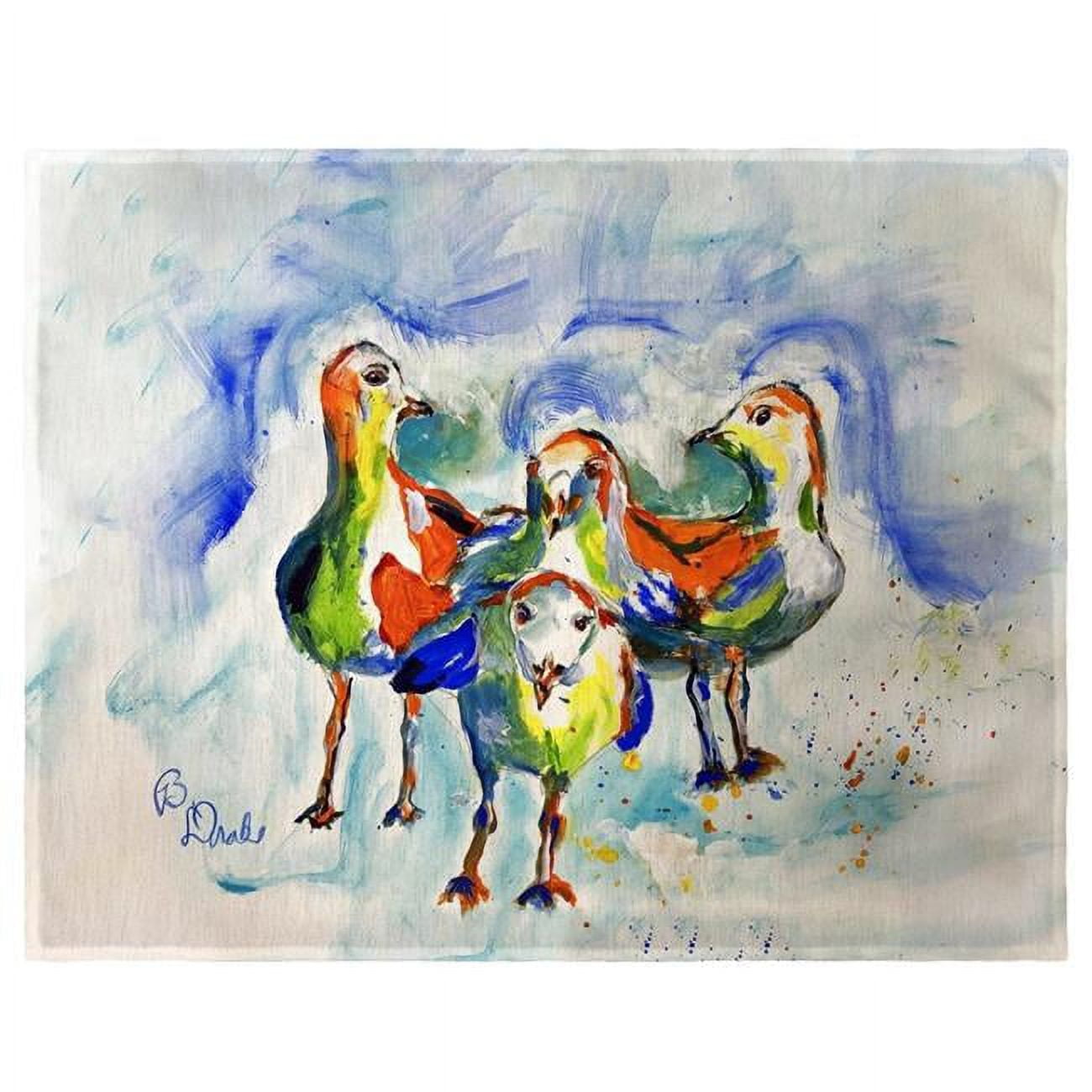 Picture of Betsy Drake PM1339 14 x 18 in. Sea Gull Guys Place Mat - Set of 4
