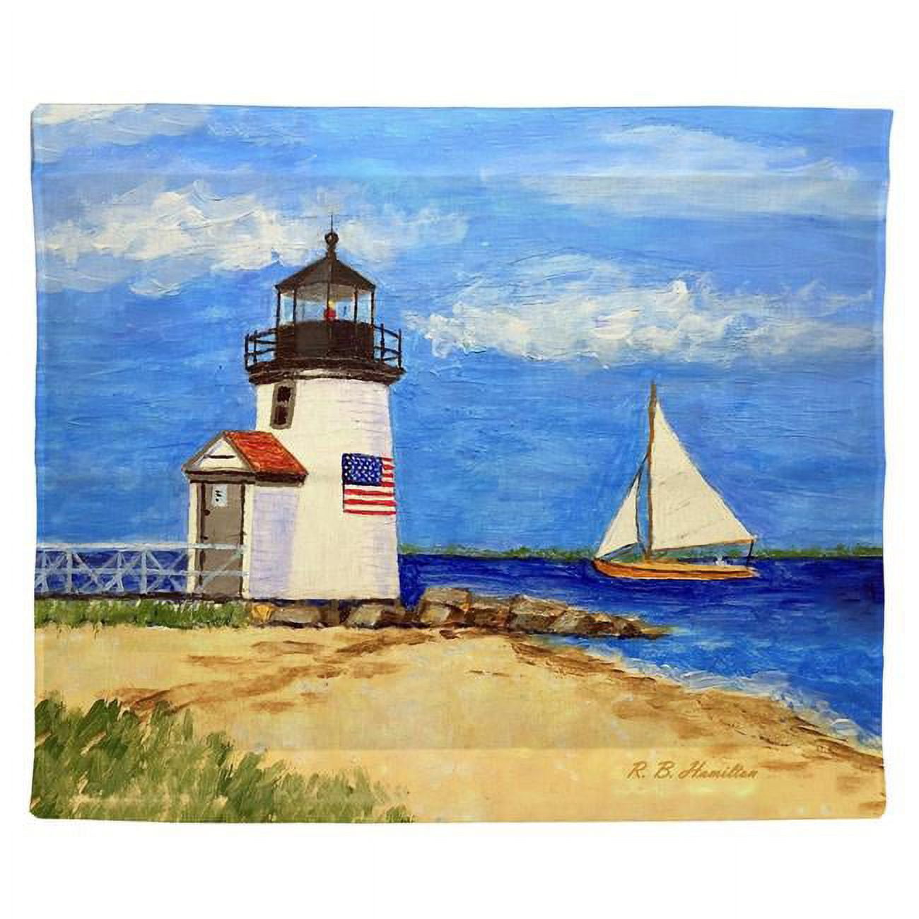24 x 30 in. Brant Point Lighthouse, MA Outdoor Wall Hanging