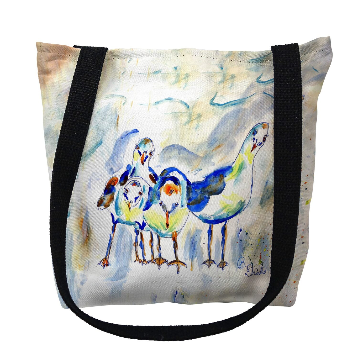 18 x 18 in. Sea Gull Gals Tote Bag - Large