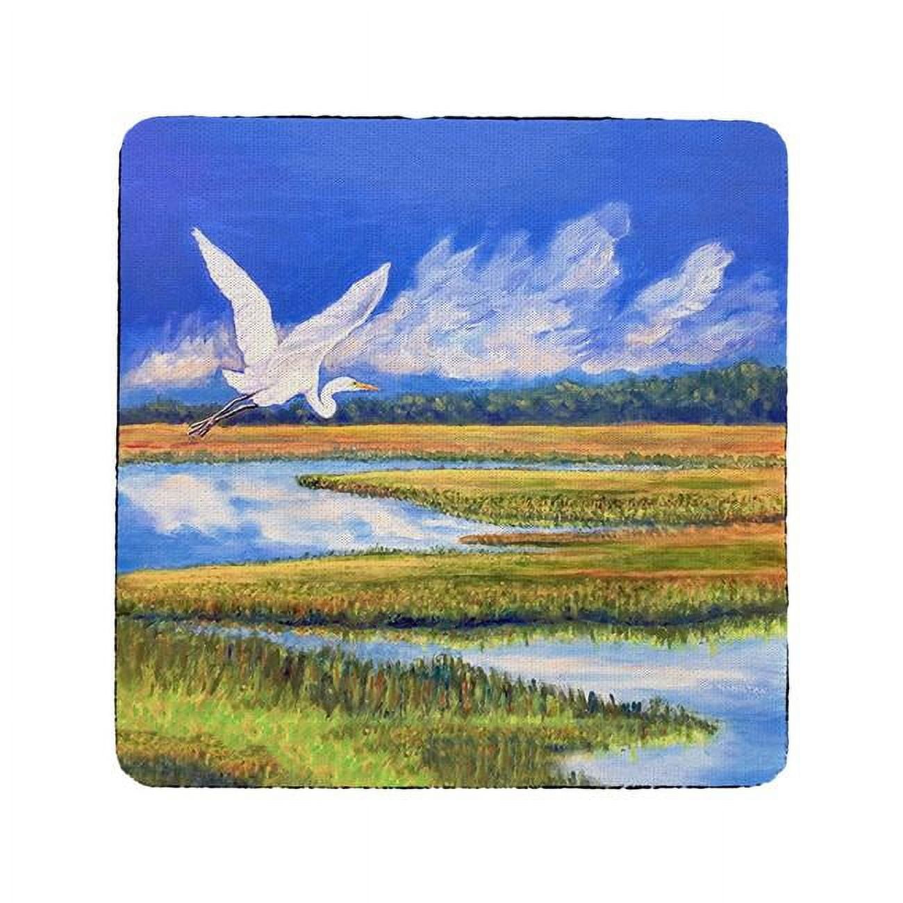 Picture of Betsy Drake CT1351 Flying Egret Coaster - Set of 4