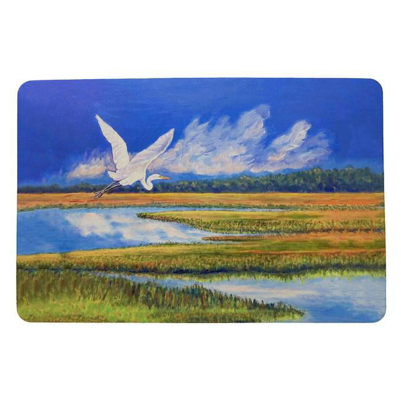 18 x 26 in. Flying Egret Door Mat
