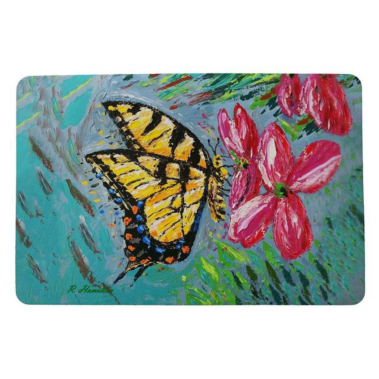 18 x 26 in. Palette Tiger Swallowtail Door Mat