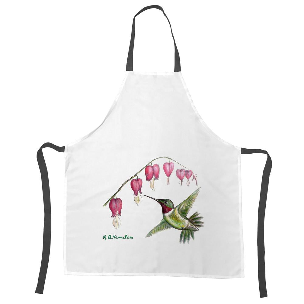 Picture of Betsy Drake APR030 Waist Adjustable Hummingbird Apron